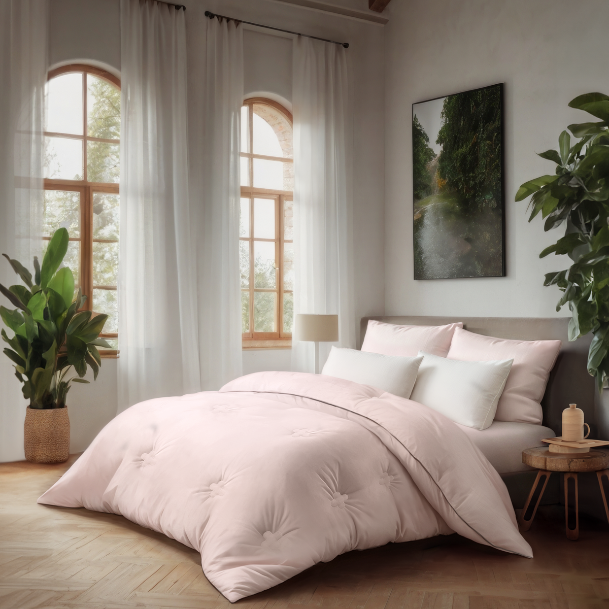 FLORÉ Oversized Eucalyptus Comforter Set