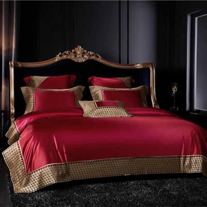 Lambda Lux Sateen Bedding Set