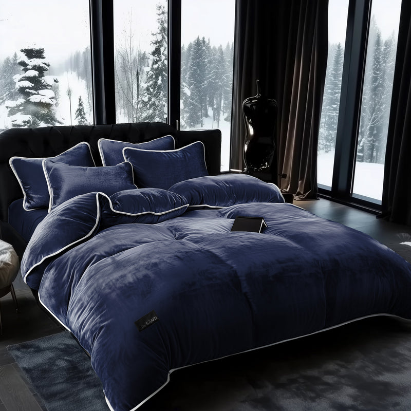 The Kefalonia Premium Velvet Bedding